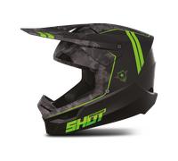 §Casco Cross Shot Furious Army Verde§