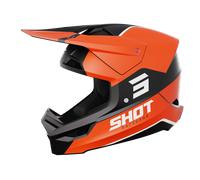 Casco Cross Shot Furious Bolt ArancioL Arancio