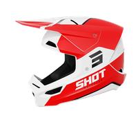 Casco Cross Shot Furious Bolt RossoL Rosso