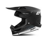 Casco Cross Shot Furious Draw Opaco Bianco OpacoL Bianco Opaco