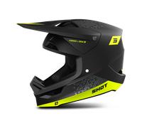 §Casco Cross Shot Furious Draw Giallo Neon Opaco§