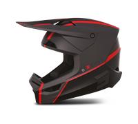 Casco Cross Shot Furious Heritage Grigio/RossoXL Grigio,Rosso
