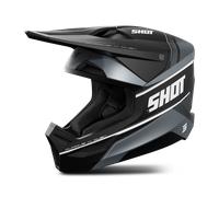 Casco Cross Shot Furious Nero Polveroso OpacoL Nero Polveroso Opaco