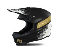 Casco Cross Shot Furious Roll Nero/OroL Nero,Oro
