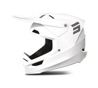 Shot Furious Solid Casco Motocross, bianco, taglia XL