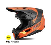 Shot Lite S10 Mips Casco da motocross, arancione, taglia XL per maschi