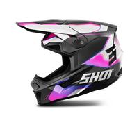 §Casco Cross Shot Lite Astral Blu-Rosa Opaco§