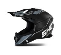 §Casco Cross Shot Lite Prism Nero-Bianco§