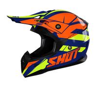 Casco Cross Shot Pulse Revenge Blu Navy/Arancio/GialloXL Blu Navy,Arancio,Giallo