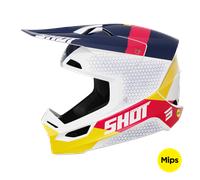§Casco Cross Shot Race Mips Ridge Rosso-Blu§