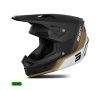 Shot Race Gear Speed Atomic Off-road Helmet Nero M