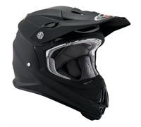 Casco cross Suomy Mr Jump PLAIN in fibra Nero opaco M