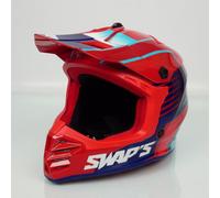 Casco cross Swaps S886 Rock'it RED Mission Taglia XL bambino