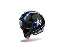 Airoh J 110 Command, casco modulare L male Blu Scuro/Nero/Grigio
