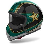 Casco Crossover Airoh J 110 Command Verde Lucido L