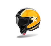 Casco Crossover Airoh J 110 COMMAND Yellow gloss