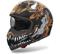 Airoh Casco Jet J110 Oni nero-oro lucido XS