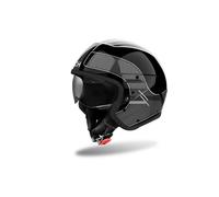 Casco Crossover Airoh J 110 RASTER Dark Grey Gloss Taglia:M