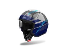 Airoh Casco Crossover J 110 SLIM Blu Lucido Taglia M
