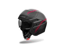 Casco Crossover Airoh J 110 SLIM Red Matt