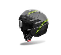 Airoh Casco Crossover J 110 Slim Giallo Opaco XXL