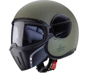 Casco Crossover Caberg Ghost X Verde Militare Opaco M