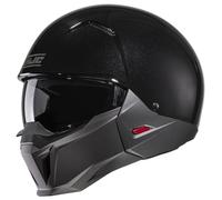 HJC i20 Solid Casco Jet, nero, taglia 2XL per maschi