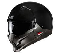 Casco Crossover HJC i20N SOLID METAL BLACK