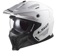 Casco Crossover Ls2 OF606 Drifter Solid Bianco
