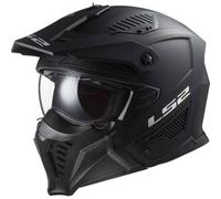 Casco Crossover Ls2 OF606 Drifter Solid Nero Opaco XS
