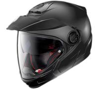 Casco crossover Nolan N40-5 GT Classic N-Com nero opaco doppia omologazione P-J XS