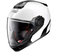 Casco crossover Nolan N40-5 GT Special N-Com bianco puro doppia omologazione P-J