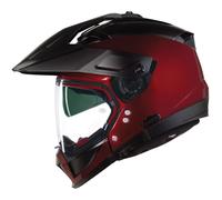 Nolan N70-2 X Classico Nobile 321, casco modulare L male Rosso Scuro/Nero