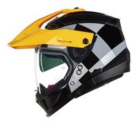 §Casco Adventure Nolan N70-2 X Nero-Grigio-Giallo§
