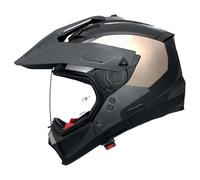 Casco Crossover Nolan N70-2 X SELVADO 347 Nero / Grigio lava / Bianco / Sabbia Taglia:S