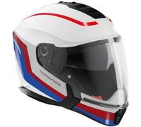 Casco Crossover Tucano Urbano Hyperlink Speed Bianco Blu Red L