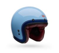 Bell Custom 500 Crate Casco a reazione, Ghiaccio blu, Taglia L (59/60)