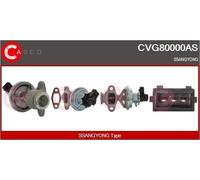 CASCO CVG80000AS Valvola Egr Ssangyong