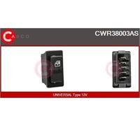 Casco CWR38003AS Interruttore Alzavetro Universal