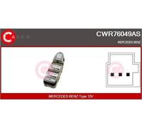 CASCO CWR76049AS Interruttore Alzavetro Mercedes