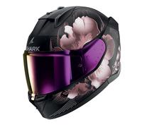 Casco D-SKWAL 3 MAYFER Nero Rosa Oro Opaco SHARK - UE: S