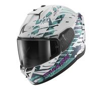 Shark D-skwal 3 Reptaia Ece Full Face Helmet Bianco M