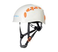 Casco da arrampicata per operaio edile, per uomo e donna, adulto, bianco, 26 x 20,5 cm