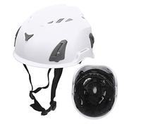 Casco da Arrampicata su Roccia D8 per All'aperto, Comodo Casco Regolabile per la Protezione della Testa di Sicurezza con Slot di Installazione per Alpinismo, Circonferenza della
