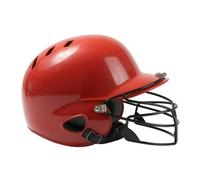 Casco Da Baseball Con Protezione Per Il Viso, Casco Da Battitore Lucido Con