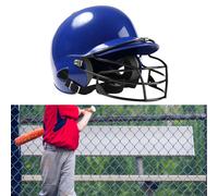 Casco da battuta da baseball con maschera facciale, protezione protettiva per il