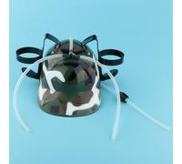 Casco da bere Porta lattine Bevitore Cappello Bomboniera Costume da