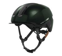 Casco abus hud y verde muschio