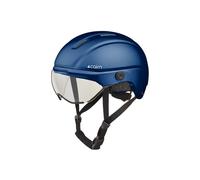 Casco da bici Cairn FUSE Visiera Mat Metallic Navy taglia M - Nouvo
