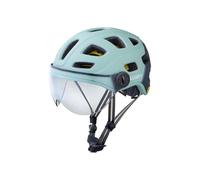 Cairn Quartz Led Usb Mips Visor Urban Helmet Verde L